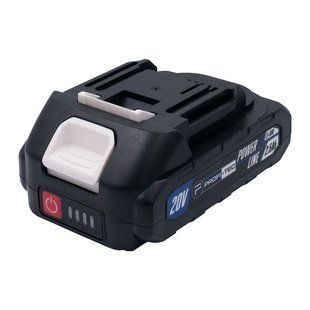 Акумуляторна батарея PROFI-TEC PT2520MP POWERLine (20 В / 2.5 Аг, високострумова, з індикатором) 2840775 фото