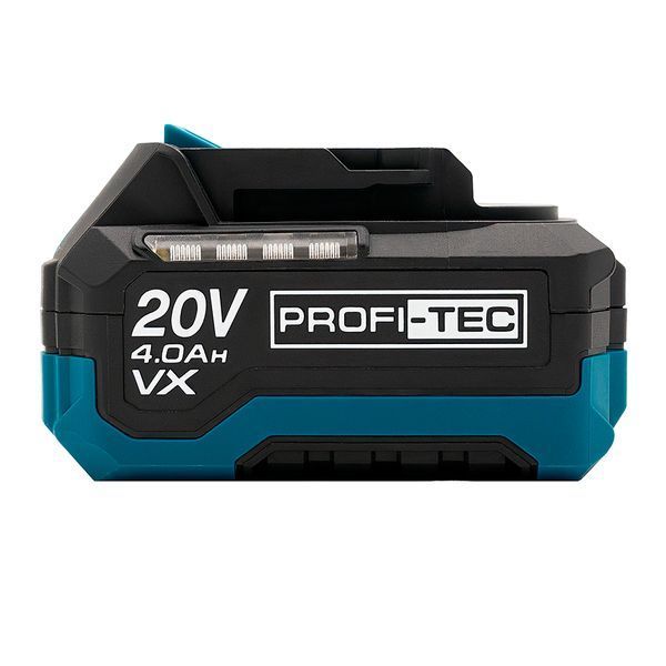 Аккумуляторная батарея PROFI-TEC PT2040VX POWERLine (20 В/4.0 Ач, высокоточная, с индикатором) 7804689 фото