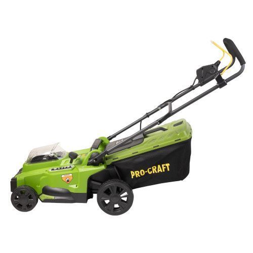 Аккумуляторная газонокосилка Procraft PLM20 + 2 АКБ 20/4Ач + ЗП charger20/2, с мульчированием 7802627 фото