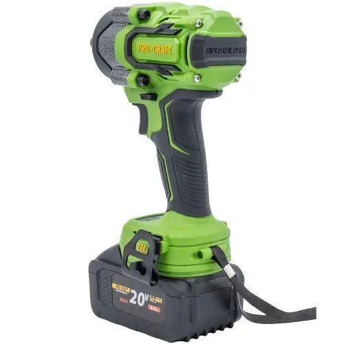 Акумуляторний гайковерт Procraft PWA36 + 20/4 UNIVERSAL + Charger 20/1, коробка 1627095 фото
