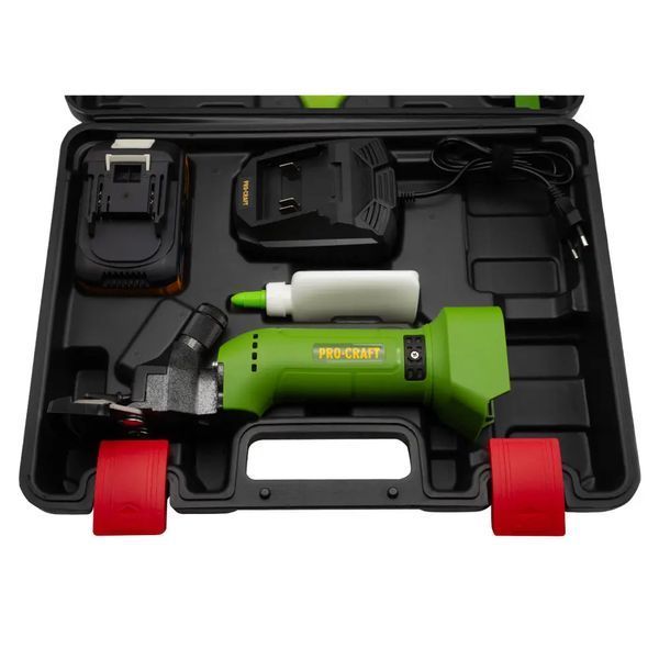 Акумуляторна машинка для стрижки овець Procraft SC20 (АКБ 20/4 та ЗП) Кейс 0651284 фото