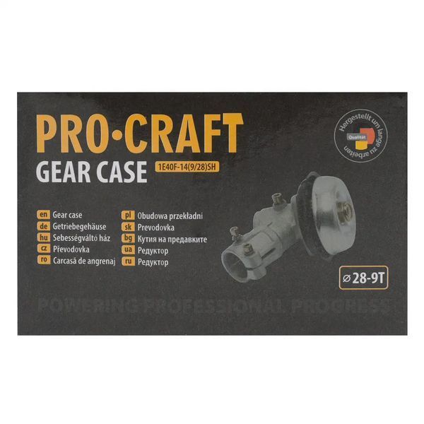 Редуктор нижній Procraft - 9 зубців 28 мм 0651116 фото