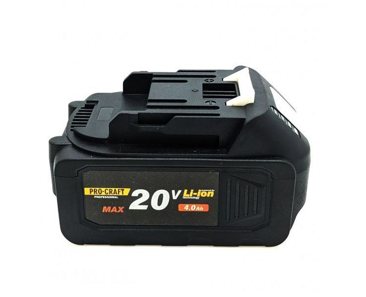 Акумуляторний гайковерт Procraft PWA36 + 20/4 UNIVERSAL + Charger 20/1, коробка 1627095 фото