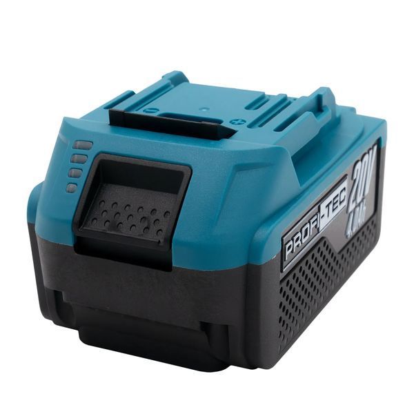 Акумуляторна батарея PROFI-TEC PT2040EP POWERLine (20 В / 4.0 Аг, високострумова, з індикатором 2313303 фото