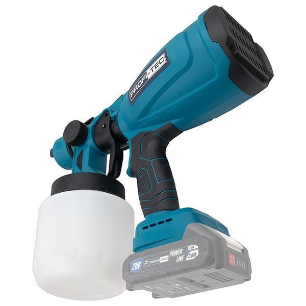 Аккумуляторный краскопульт PROFI-TEC PSG80020 POWERLine (без аккумулятора и зарядного устройства) 3300915 фото