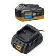 Аккумуляторная батарея Procraft 20/4 (20В, 4Ач) INDASTRIAL (Type-C) + Зарядное устройство Procraft Charger20/1 ECO