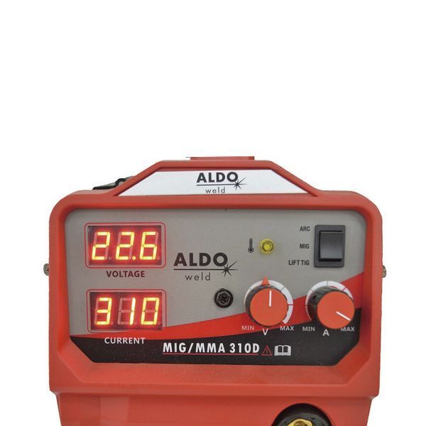 Зварювальний інверторний напівавтомат ALDO MIG/MMA/TIG-310D 9548950 фото