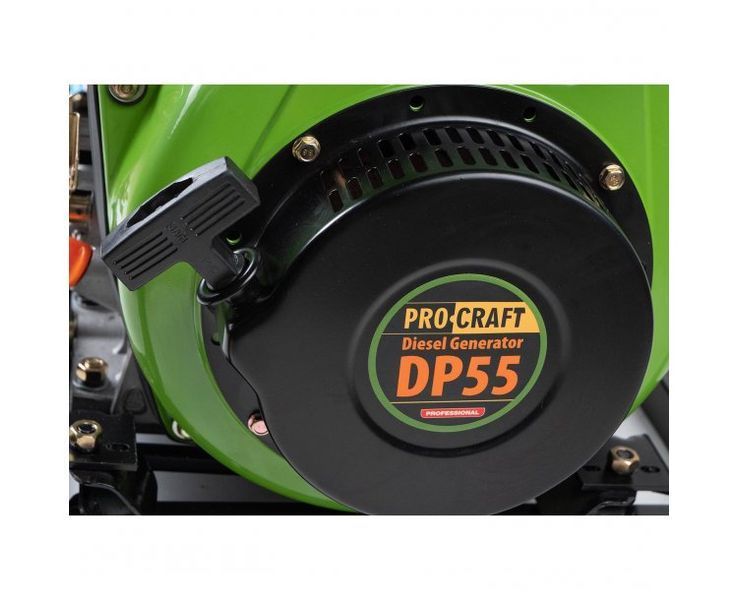 Генератор дизельный Procraft DP55 (4,5/5 кВт, 220В) 1811703 фото