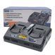 Акумуляторна батарея PROFI-TEC PT2080EP (20В/8,0Аг) 2 шт + Зарядний пристрій QBCD20/4 dual quick (4.0 А, для PT2080EP) 7053353 фото 3
