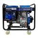 Генератор дизельный PROFI-TEC PE-5500DE 220 В, 5.5 кВт, электростартер, медная обмотка 8437263 фото 1