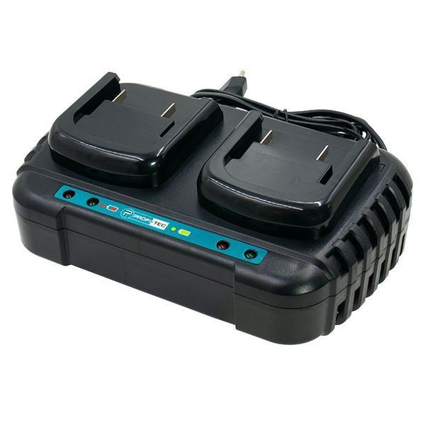 Аккумуляторная цепная пила PROFI-TEC PCS3540BL POWERLine (2&times;PT2040EP (4.0 Ач), зарядное устройство) 3426564 фото