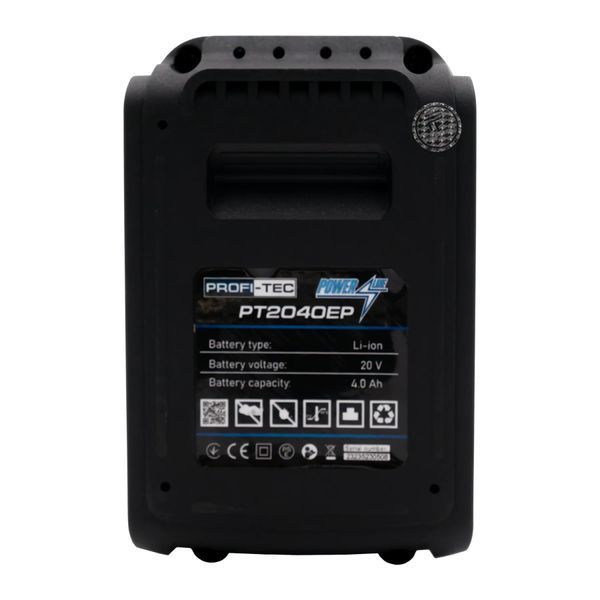 Аккумуляторная цепная пила PROFI-TEC PCS3540BL POWERLine (2&times;PT2040EP (4.0 Ач), зарядное устройство) 3426564 фото