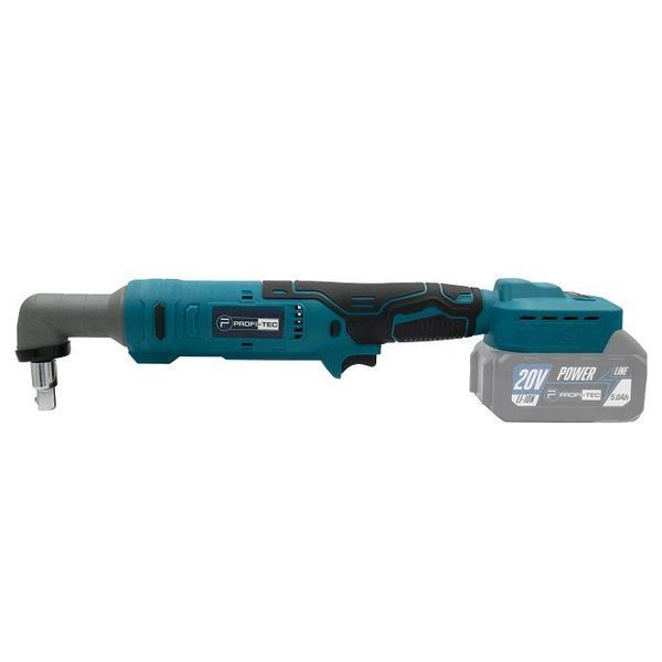 Аккумуляторный угловой гайковерт PROFI-TEC PWR1620BL POWERLine (2&times;PT2040MP (4.0 Ач), зарядное устройство) 8423539 фото