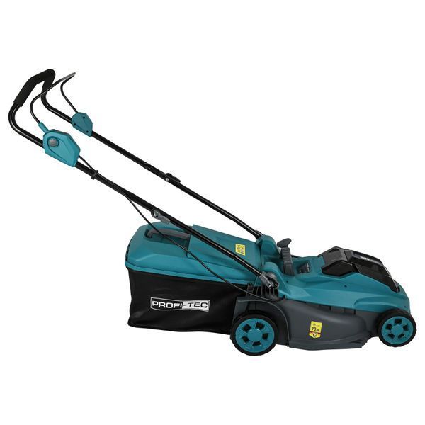Акумуляторна газонокосарка PROFI-TEC EcoCut 43 Lite (2&times;PT2080EP (8.0 Аг), зарядний пристрій QBCD20/4 dual quick) 4813411 фото