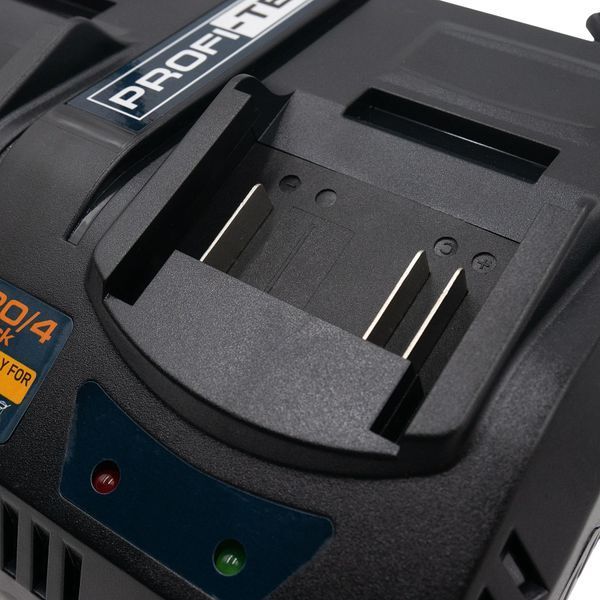 Акумуляторна газонокосарка PROFI-TEC EcoCut 43 Lite (2&times;PT2080EP (8.0 Аг), зарядний пристрій QBCD20/4 dual quick) 4813411 фото