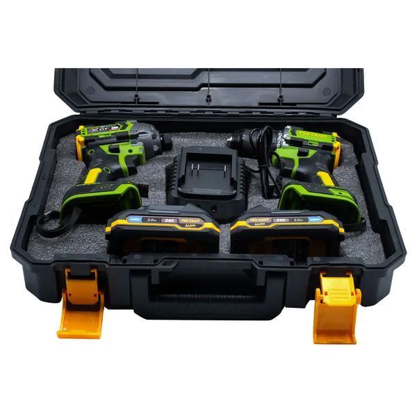 Набор шуруповерт и винтоверт Procraft PA214SET (2 АКБ, кейс) 6369280 фото