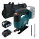 Аккумуляторный лобзик PROFI-TEC PGS2080BL POWERLine (1&times;PT2040MP 4.0 Ач, ЗУ) сумка 2972222 фото 1