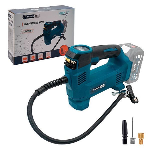 Аккумуляторный насос PROFI-TEC PAP2012BL POWERLine (без АКБ и ЗУ) Коробка 3993825 фото