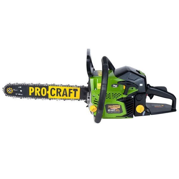 Бензопила Procraft GS-62T (1 шина, 1 цепь 40 см) 7924664 фото
