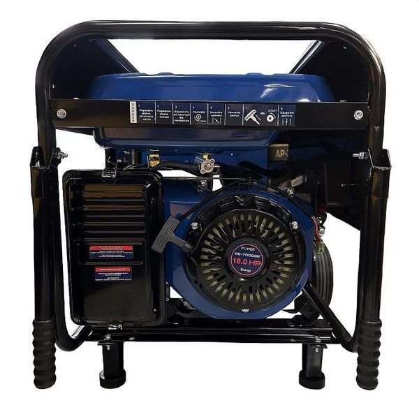 Генератор бензиновый PROFI-TEC PE-7000GE 220 В, 7.0 кВт, электростартер, медная обмотка 9311486 фото