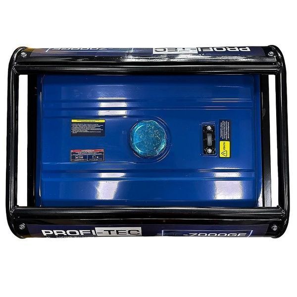 Генератор бензиновый PROFI-TEC PE-7000GE 220 В, 7.0 кВт, электростартер, медная обмотка 9311486 фото