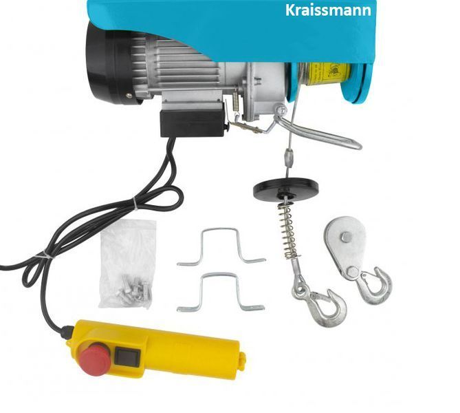 Підіймач електричний KRAISSMANN SH 125/250 (до 250 кг; висота підйому 10/20 м) 299560 фото