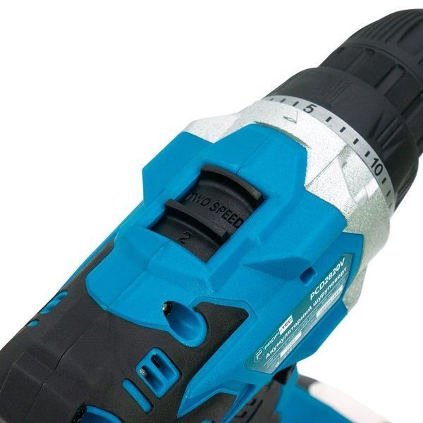 Аккумуляторный шуруповерт PROFI-TEC PCD2820V POWERLine (1&times;PT2020MP (2.0 Ач), зарядное устройство) 9934497 фото