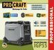 Інверторний бензиновий генератор Procraft IGP55 (5.5 кВт, мідна обмотка, електростартер) 9570623 фото 2