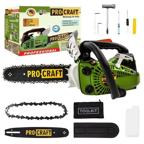 Бензопила Procraft K300S (шина, ланцюг 30 см) 231076 фото
