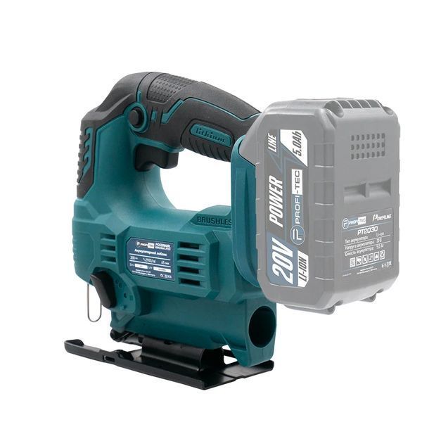Акумуляторний лобзик PROFI-TEC PGS2080BL POWERLine (1&times;PT2040MP 4.0 Аг, ЗП) кейс 6073895 фото