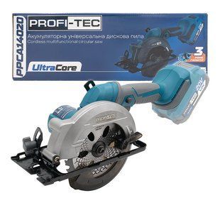 Акумуляторна універсальна дискова пила PROFI-TEC PPCA14020 UltraCore (без АКБ та ЗП) 8715984 фото