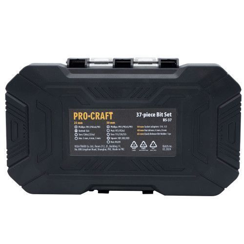Набір біт Procraft BS37 UNIVERSAL 2164386 фото