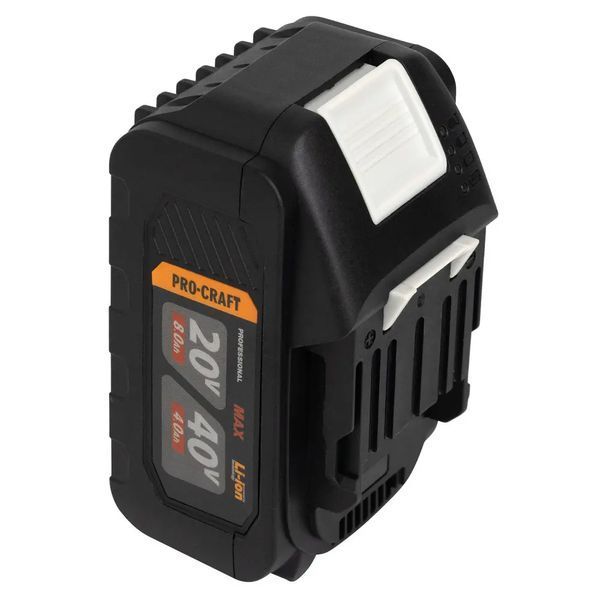 Акумуляторна батарея Procraft Battery20/40 (20В 8Аг, 40В 4Аг) 2 шт + Зарядний пристрій Procraft Charger40/2A 2588241 фото