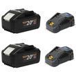 Акумуляторна батарея Procraft Battery20/8C 8 Ач Type-C - 2 шт + Зарядний пристрій Procraft Charger20/4A - 2 шт