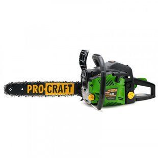 Бензопила Procraft GS50/2 (2 шини, 2 ланцюга - 40 та 45 см) 1056617 фото