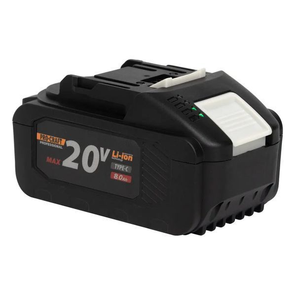 Аккумуляторная батарея Procraft Battery20/8C 8 Ач Type-C - 2 шт + Зарядное устройство Procraft Charger20/4A - 2 шт 2641000 фото