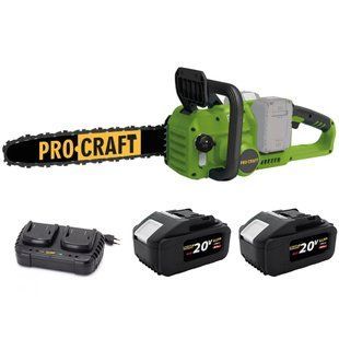 Акумуляторна ланцюгова пила Procraft PCA42/2 з 2 АКБ 20/8 UNIVERSAL та зар. прист. 4669334 фото