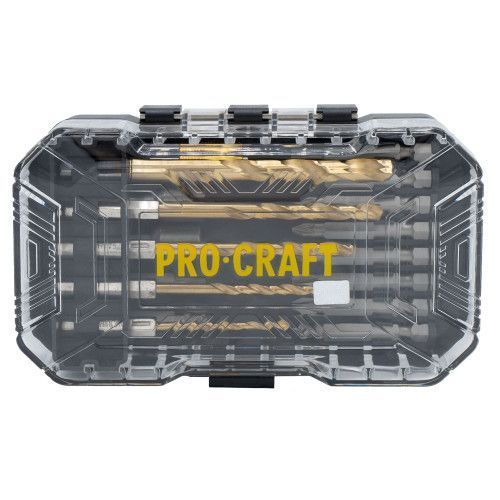 Набір свердл та біт Procraft DBS18 UNIVERSAL 0763483 фото