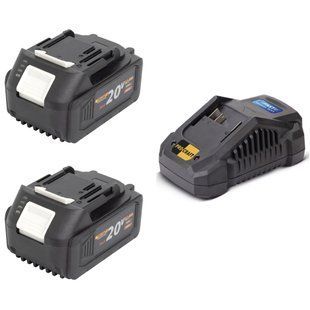 Аккумуляторная батарея Procraft Battery20/4С 4 Ач Type-C: 2 шт + Зарядное устройство Procraft Charger20/4A 5210049 фото