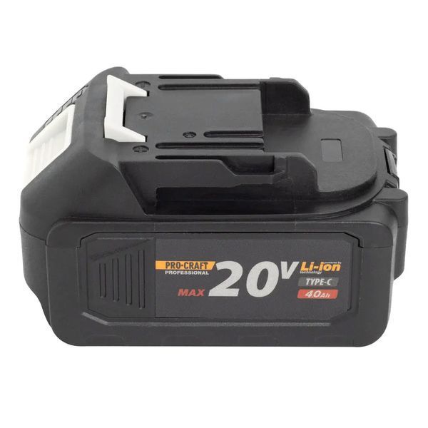 Аккумуляторная батарея Procraft Battery20/4С 4 Ач Type-C: 2 шт + Зарядное устройство Procraft Charger20/4A 5210049 фото