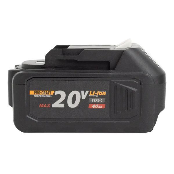Аккумуляторная батарея Procraft Battery20/4С 4 Ач Type-C: 2 шт + Зарядное устройство Procraft Charger20/4A 5210049 фото