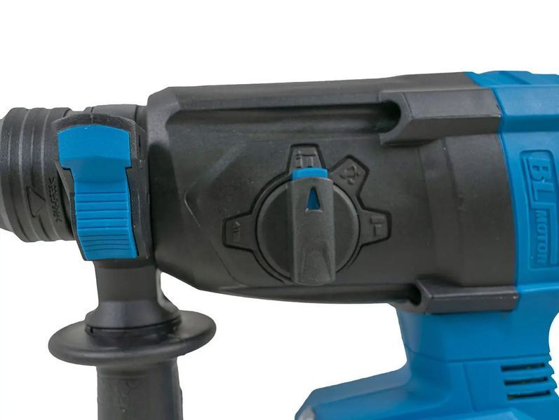 Перфоратор аккумуляторный KRAISSMANN 261 ABH-BL 20/2 MP (безщеточный мотор, две АКБ по 4000 мАч, зарядное устройство, три буры, два зубила, кейс) 3247583 фото