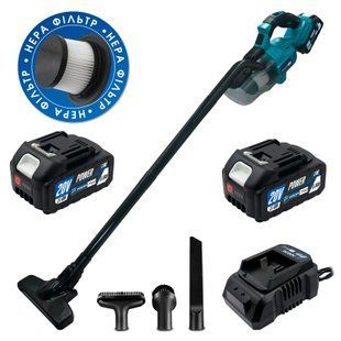 Акумуляторний пилосос PROFI-TEC PHV200BL POWERLine (2&times;PT2040MP (4.0 Аг), зарядний пристрій) 4611551 фото