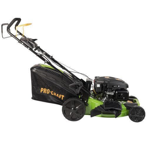Газонокосарка бензинова Procraft PLM505ES ELECTRO STARTER (Мульчування, Моторизований привід, 8 рівнів висоти, Додатковий ніж (501 мм), мішок 62 л.) 3336717 фото