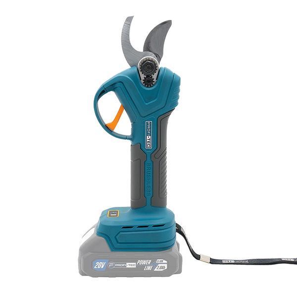 Акумуляторний секатор PROFI-TEC PES25 (20 В, безщітковий двигун, різ 15 / 25 мм, 152 різ/хв) без АКБ та ЗП 5011950 фото