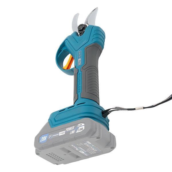 Акумуляторний секатор PROFI-TEC PES25 (20 В, безщітковий двигун, різ 15 / 25 мм, 152 різ/хв) без АКБ та ЗП 5011950 фото