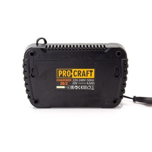 Цепная пила Procraft PCA40/2 + 2 АКБ 20/4 + ЗП 20/2 + Масло для цепи 1л 5701035 фото