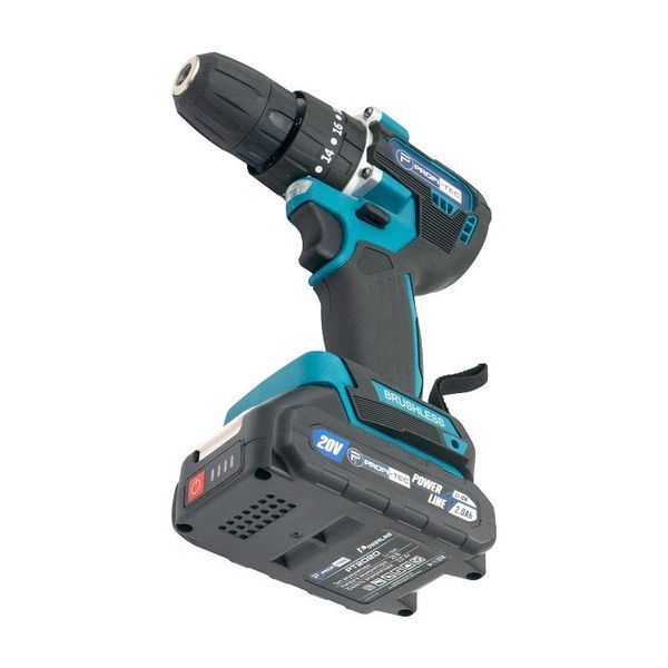 Акумуляторний ударний шуруповерт PROFI-TEC PCD4020BL POWERLine (2&times;PT2020MP (2.0 Аг), зарядний пристрій) 1731099 фото