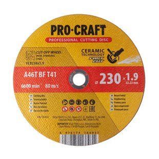 Диск отрезной керамический Procraft YCD230x1.9 230 мм 1,9 мм 22,2 мм 3359422 фото