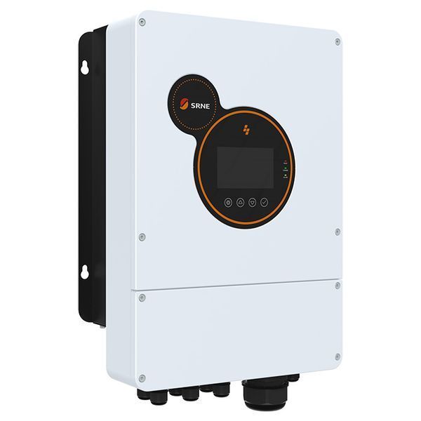 Гибридный инвертор SRNE HESP4850S100-H (5.5 кВт, 48 В, Wi-Fi) + 1 батарея LiFePO₄ SRNE SR-EOC05B (5.12 кВт&middot;ч, 100А&middot;ч, 51.2 В) 9081112 фото